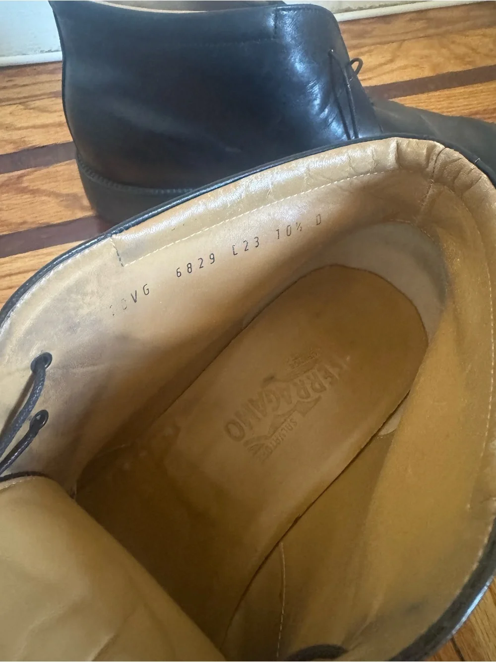 Black Leather Men’s Chukka Boots
